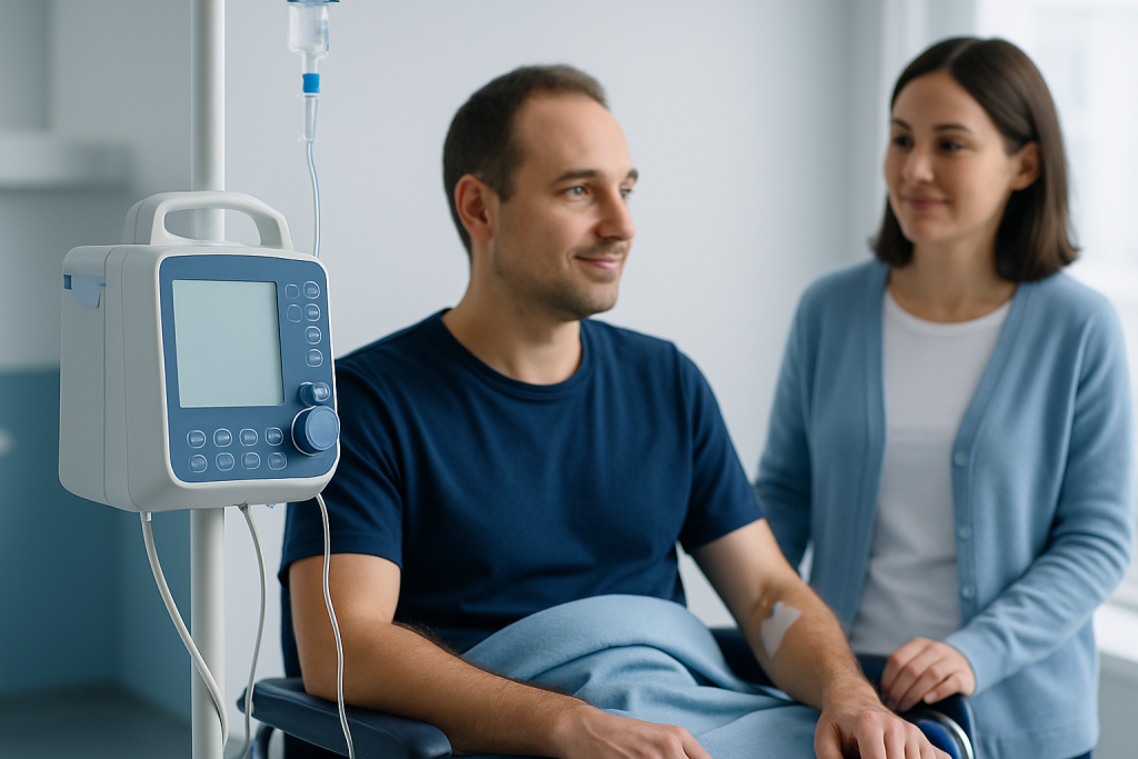 Before you leave the hospital: what should be in place — Travel home after treatment
