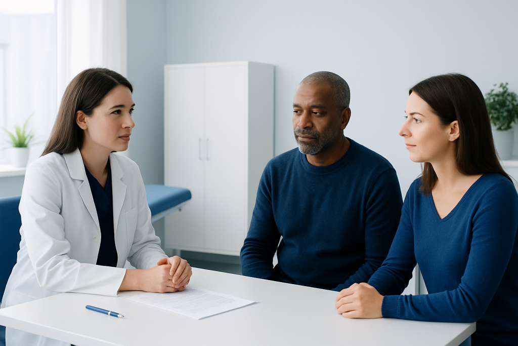 Build the schedule around the person with the tightest limits — two people need care planning