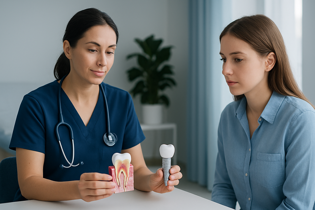 Causes and risk factors — tooth saving vs implant