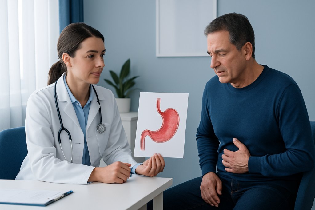 Causes and Risk Factors — heartburn or ulcer