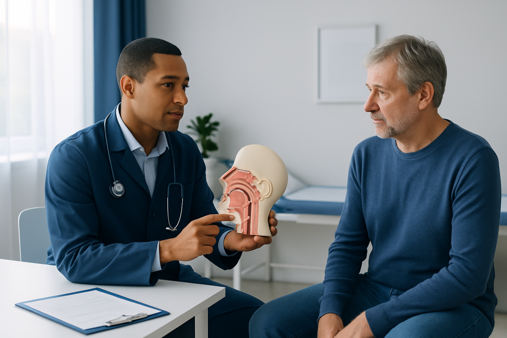 Causes and risk factors — sleep apnea testing