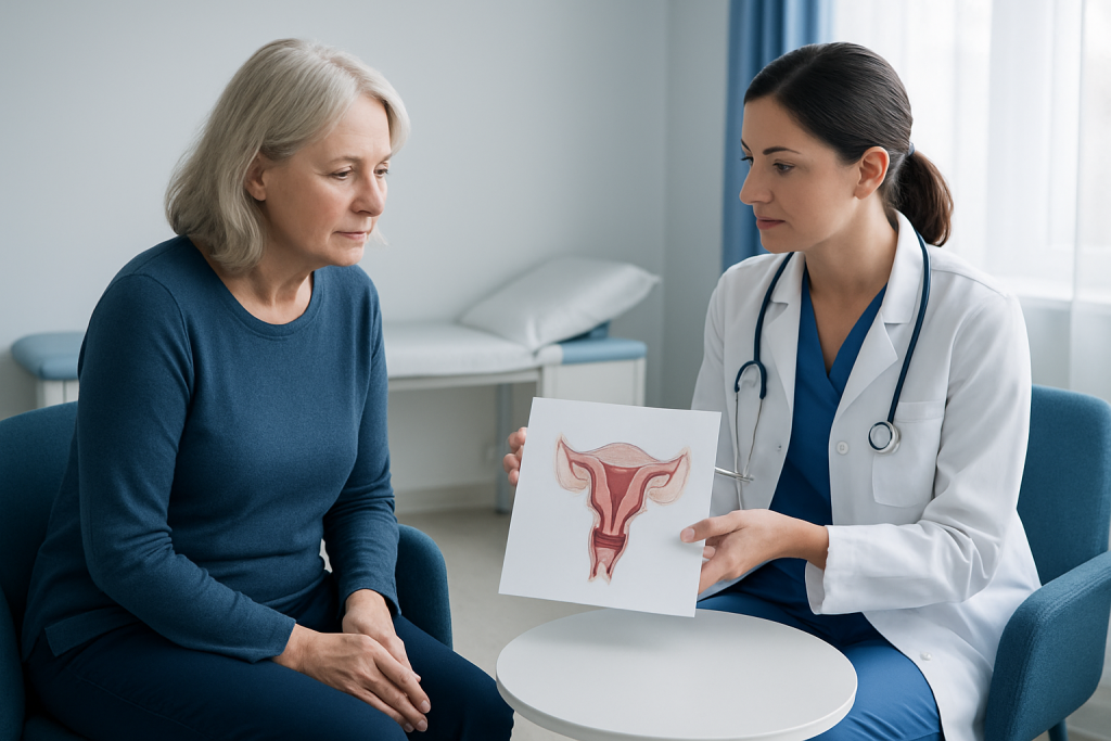Causes and risk factors — pelvic organ prolapse surgery