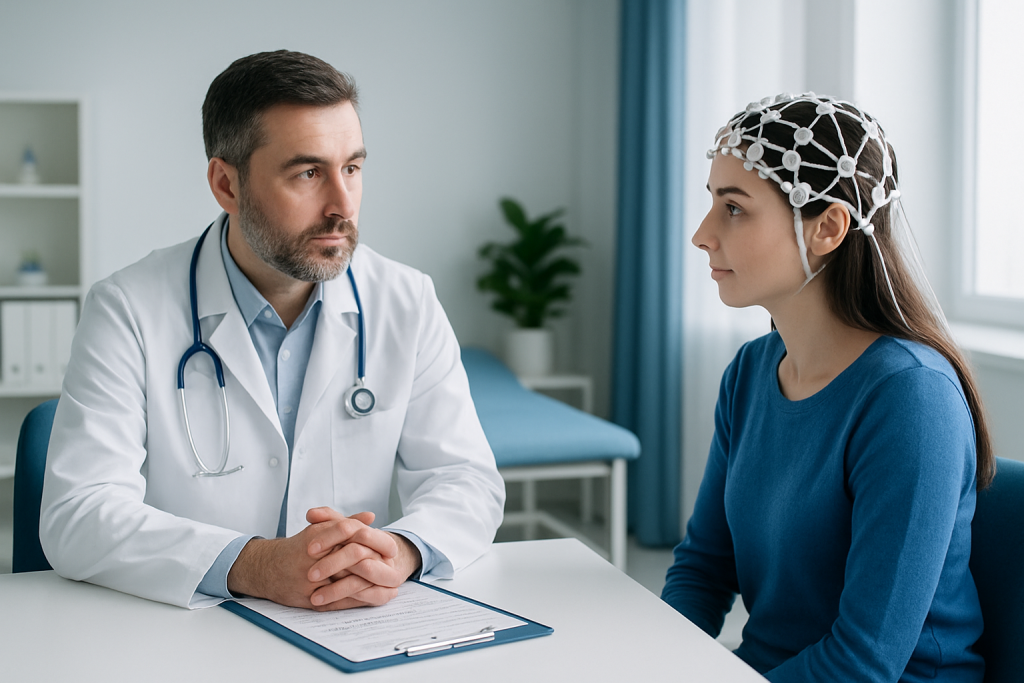 Causes and risk factors that influence EEG findings — EEG before epilepsy treatment