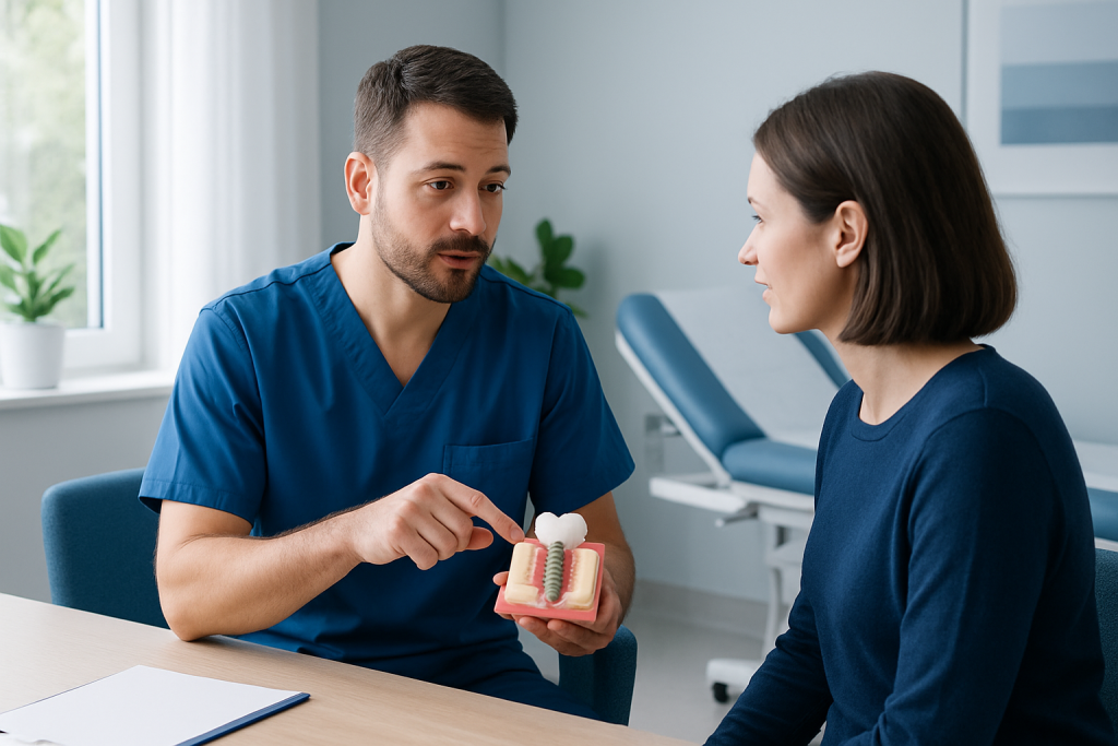 Causes and risk factors: when one-visit implant placement may work — tooth extraction and implant in one visit