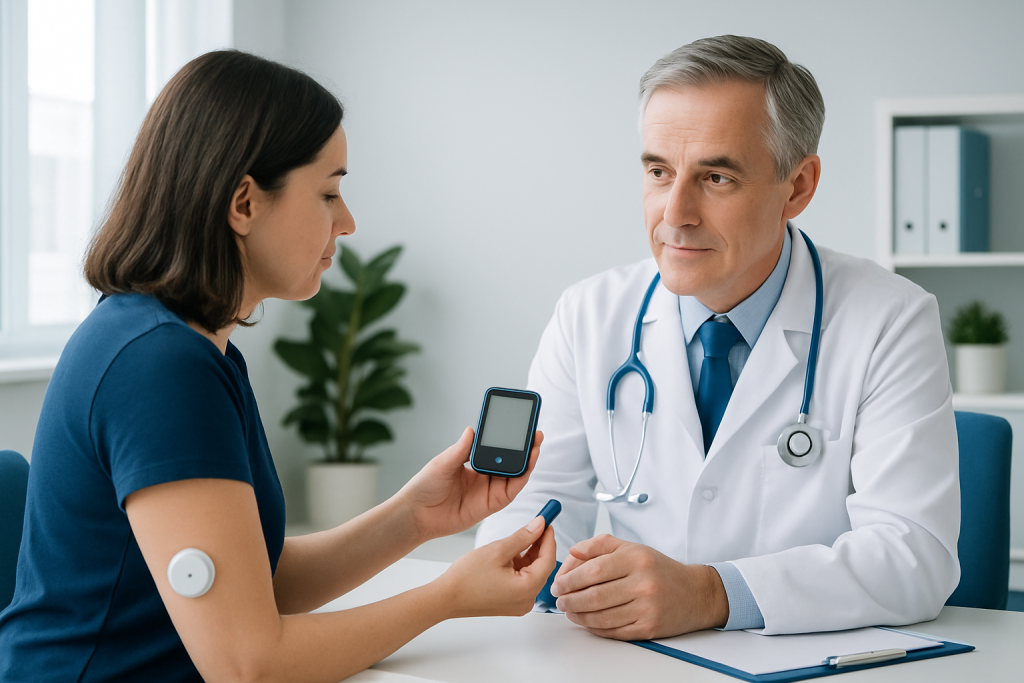 Causes & Risk Factors — continuous glucose monitor vs fingerstick
