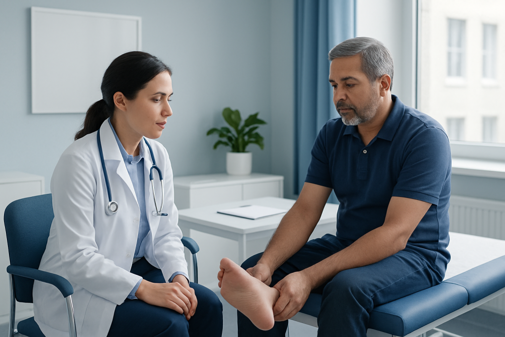 Causes & Risk Factors — diabetic foot symptoms
