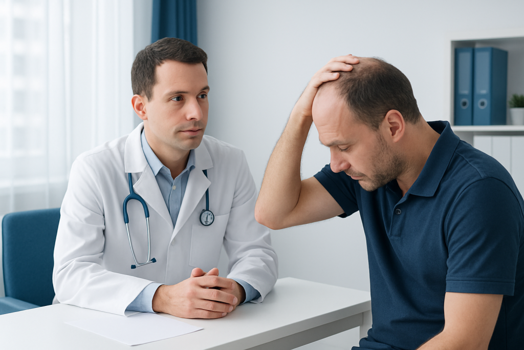 Causes & Risk Factors — shock loss after hair transplant