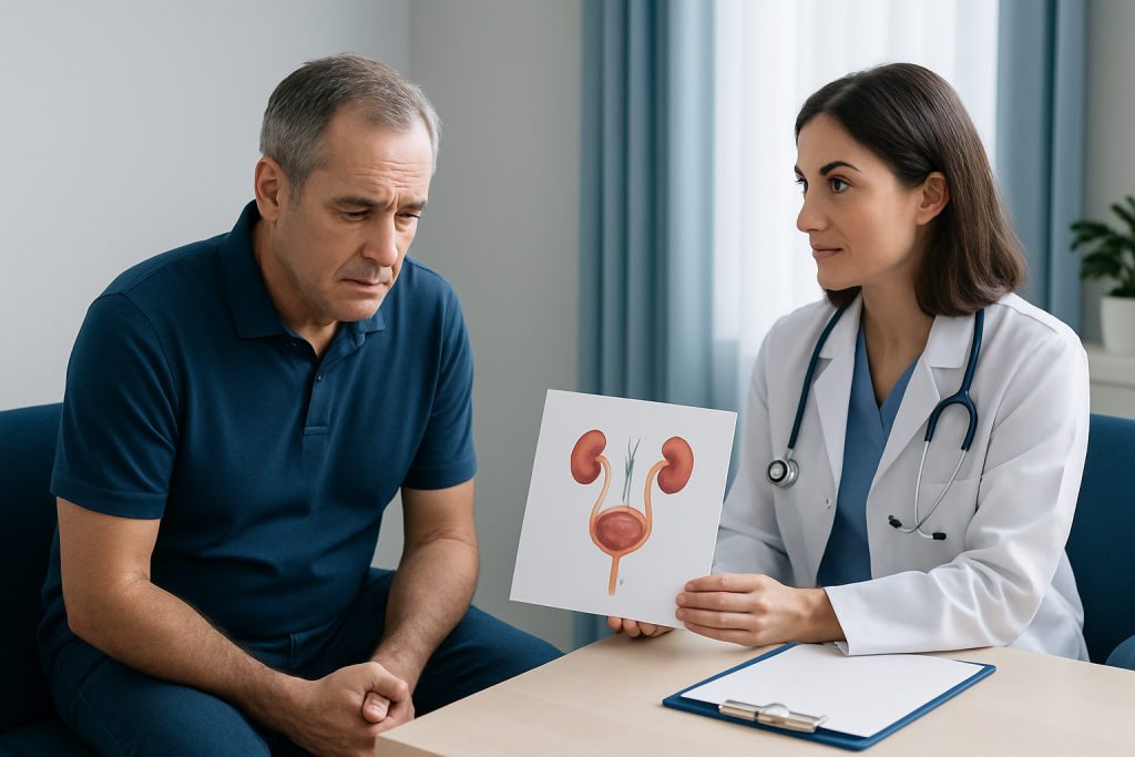 Causes & Risk Factors — urinary incontinence in men