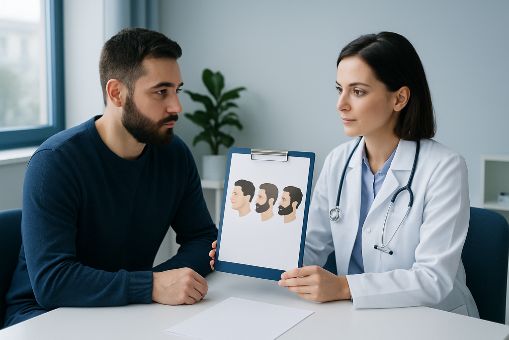 Density: How Full Should the Beard Look? — beard transplant planning