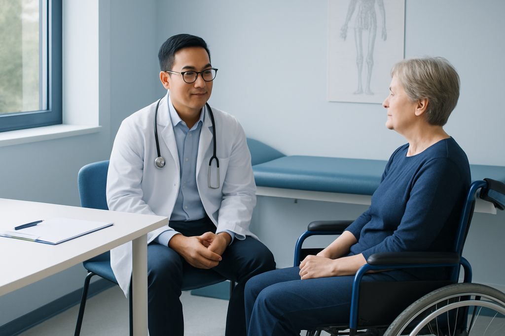 Getting from the airport to the hospital without added strain — accessible clinics and hospital facilities
