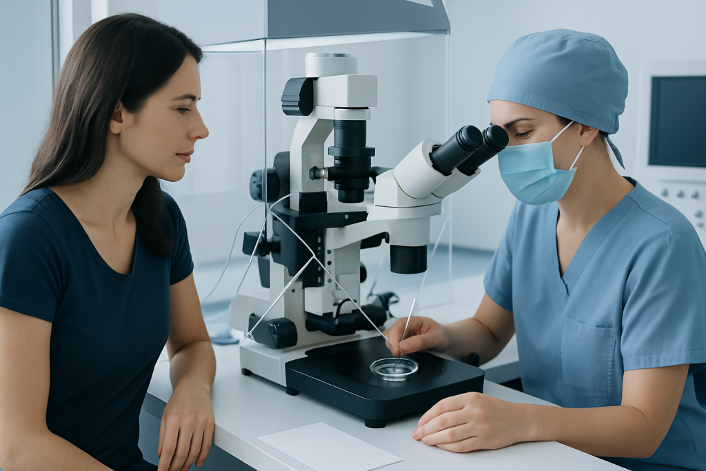 How an international IVF cycle is usually structured — IVF cycle when traveling internationally