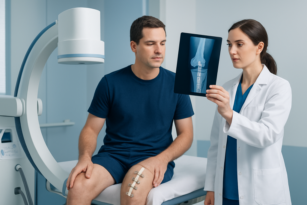 How Bone Healing Actually Happens — Bone healing after a fracture fixation