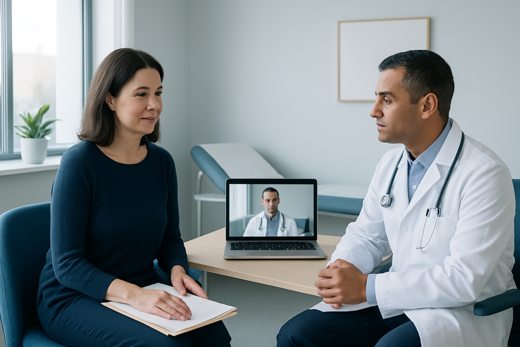 How to prepare your records so the first visit is efficient — video consult to first visit