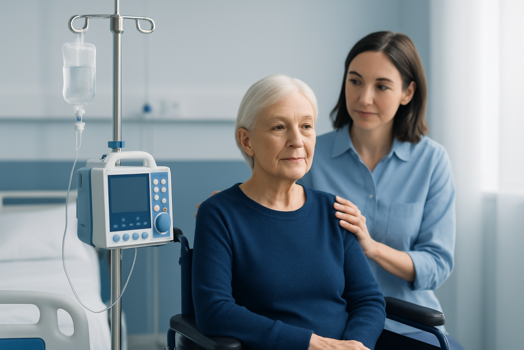 Make the journey easier before you leave home — Medical travel support for elderly patients