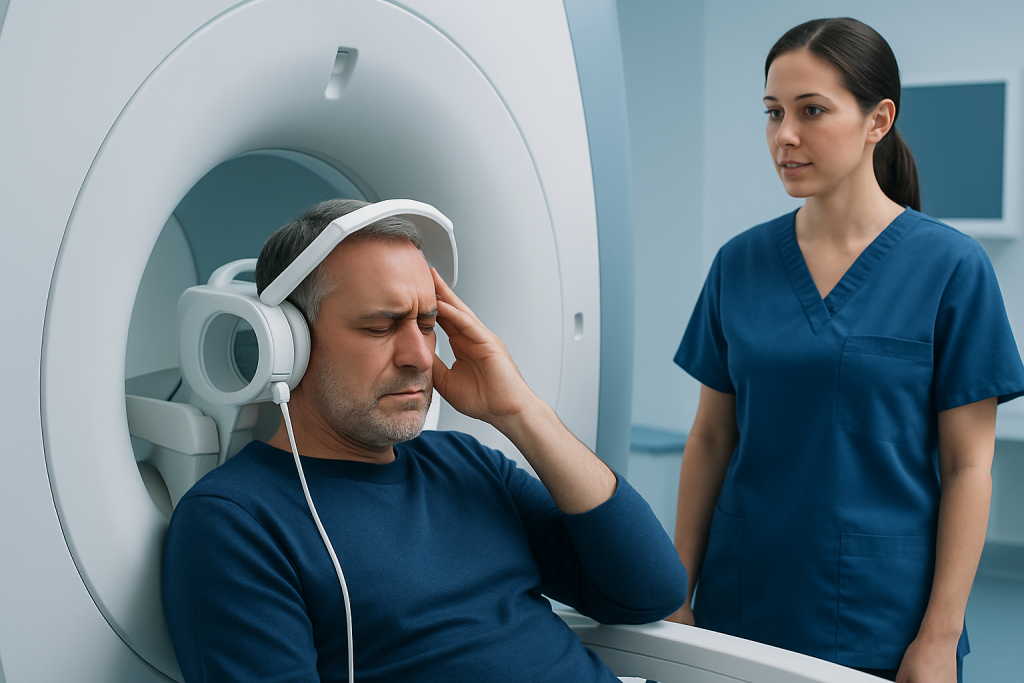 Symptoms — headache workup abroad
