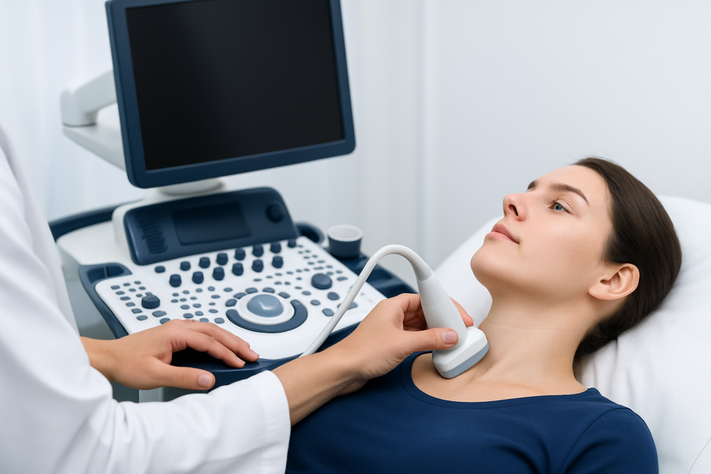 Symptoms — ultrasound for thyroid nodules