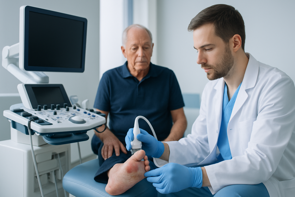 Symptoms — diabetic foot symptoms