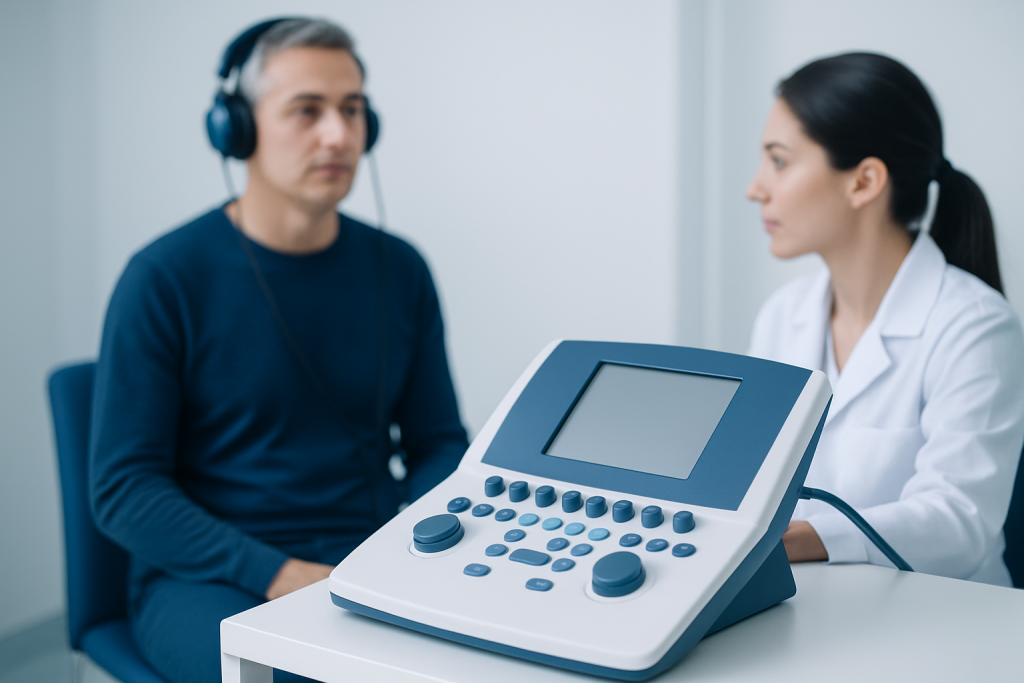 Symptoms — hearing loss workup