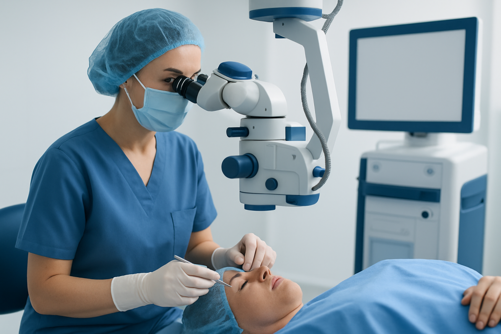 Symptoms — Pterygium surgery