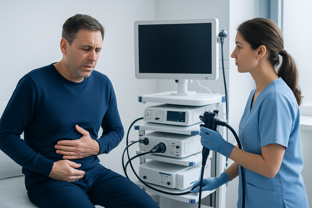 Symptoms — Hiatal hernia and reflux