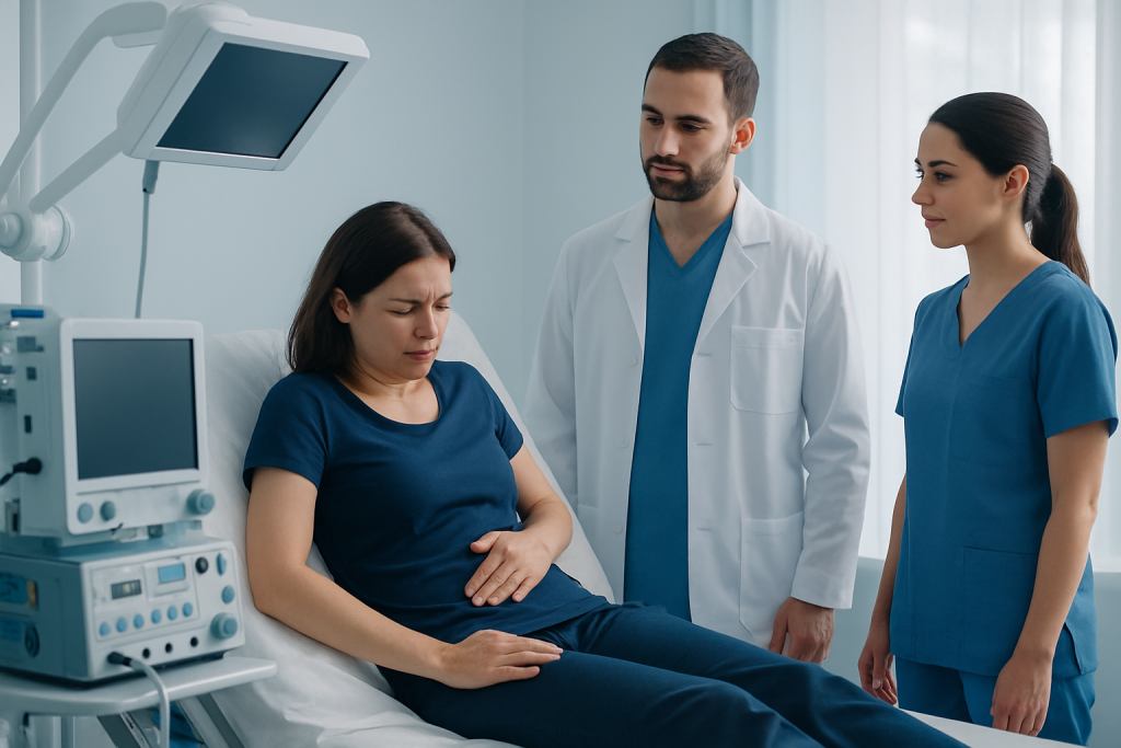Symptoms — appendix pain