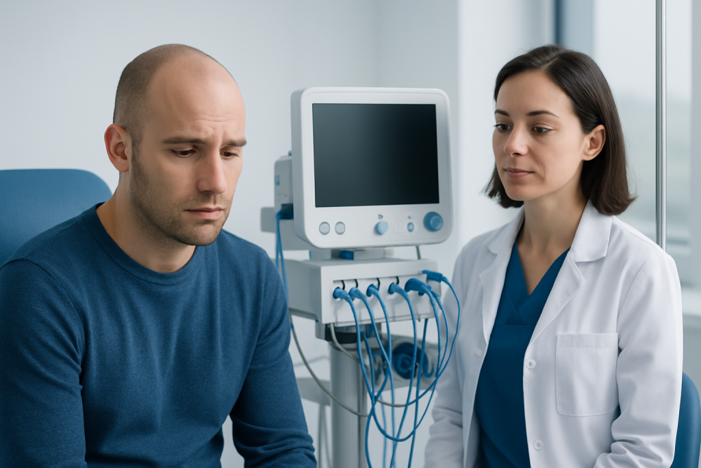 Symptoms — shock loss after hair transplant