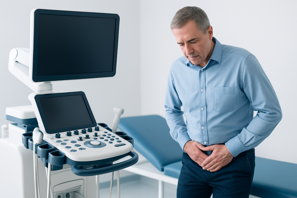 Symptoms — urinary incontinence in men