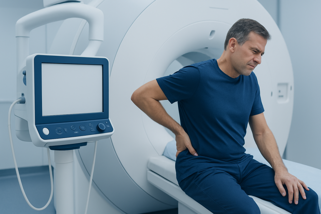 Symptoms — Back pain with numbness