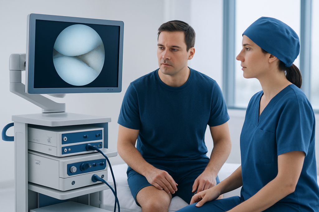 Symptoms — meniscus repair