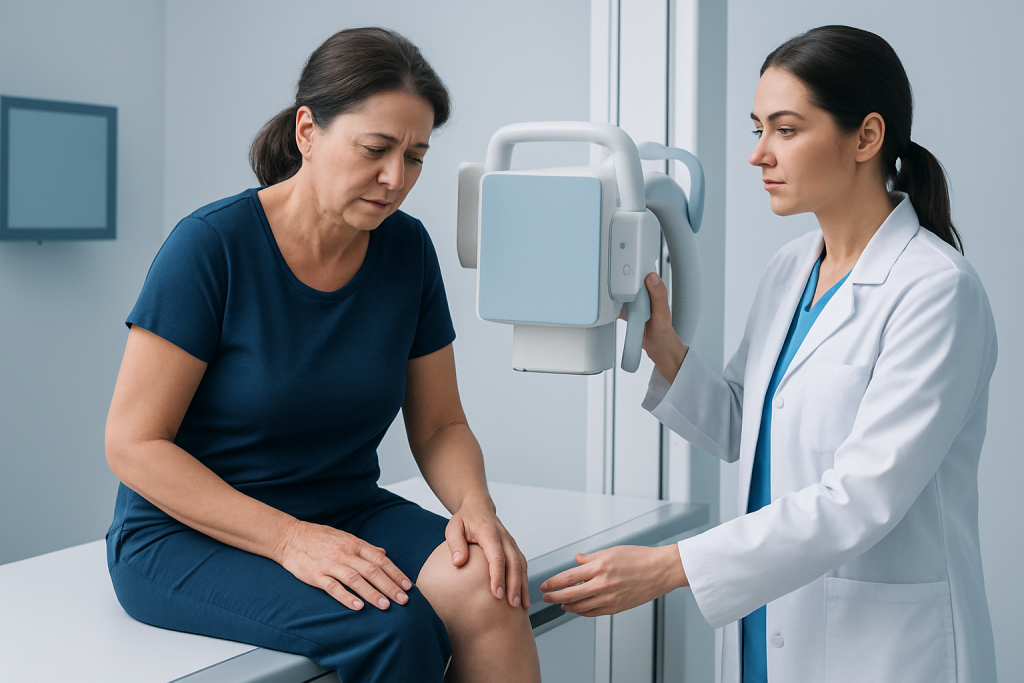 Symptoms — knee osteoarthritis