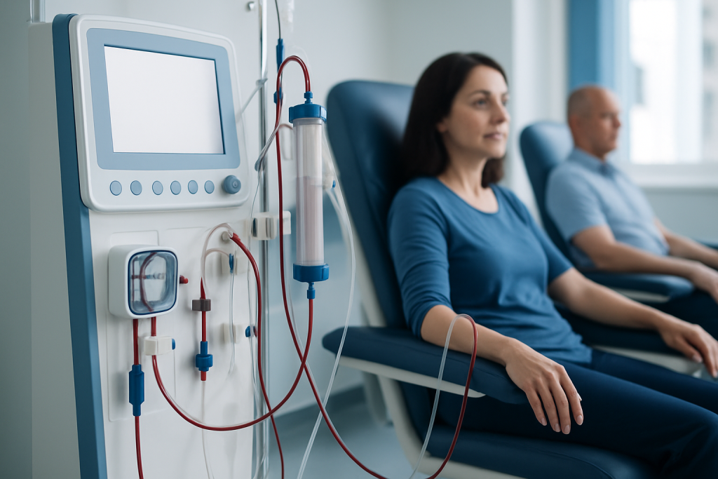 Symptoms — dialysis or transplant first