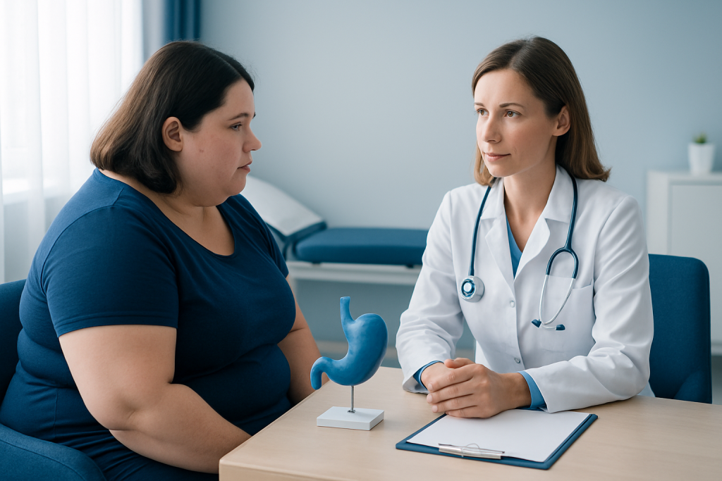 Symptoms and health patterns that influence the choice — bariatric surgery