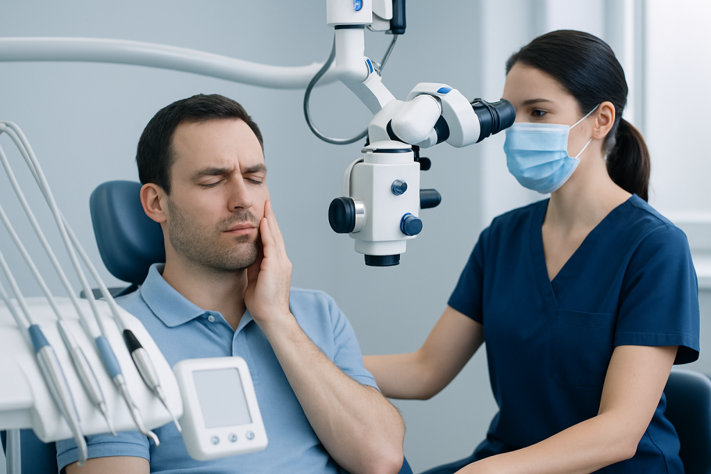 Symptoms and Signs That Call for Evaluation — root canal treatment or extraction