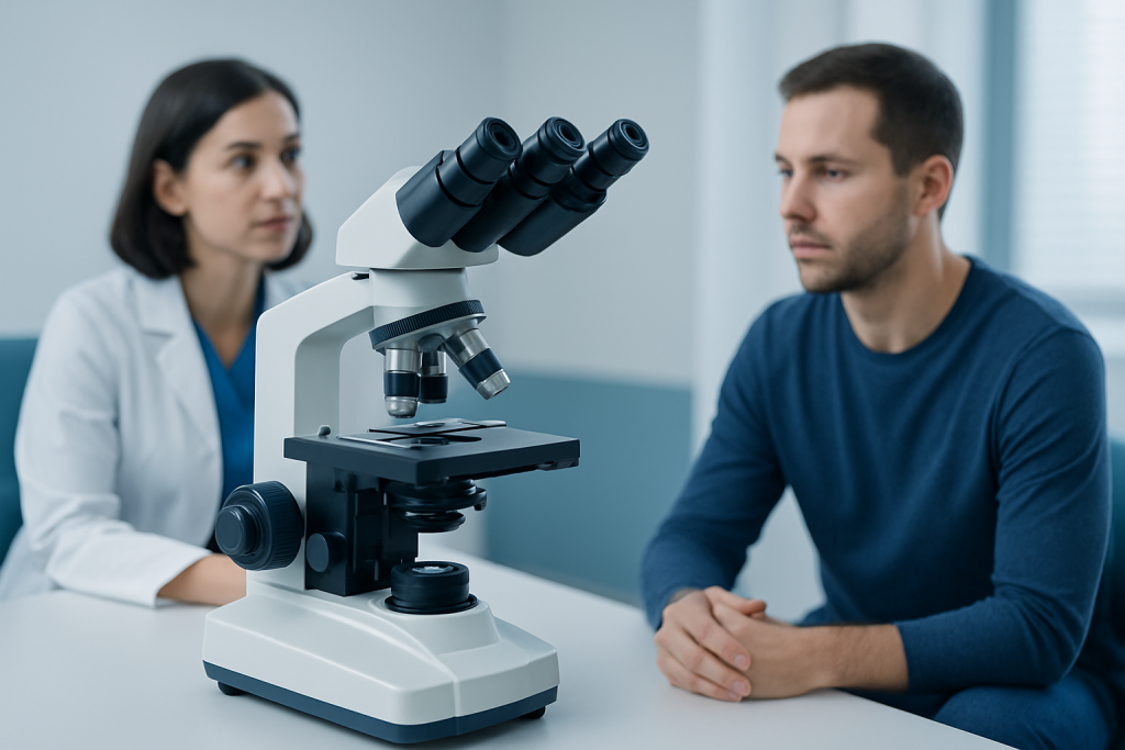 Symptoms and Signs That Prompt Testing — male fertility evaluation