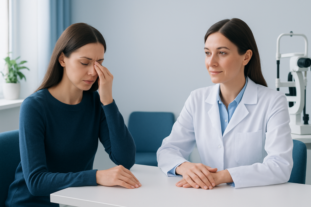 Symptoms and signs that vision correction may be needed — ICL vs laser vision correction