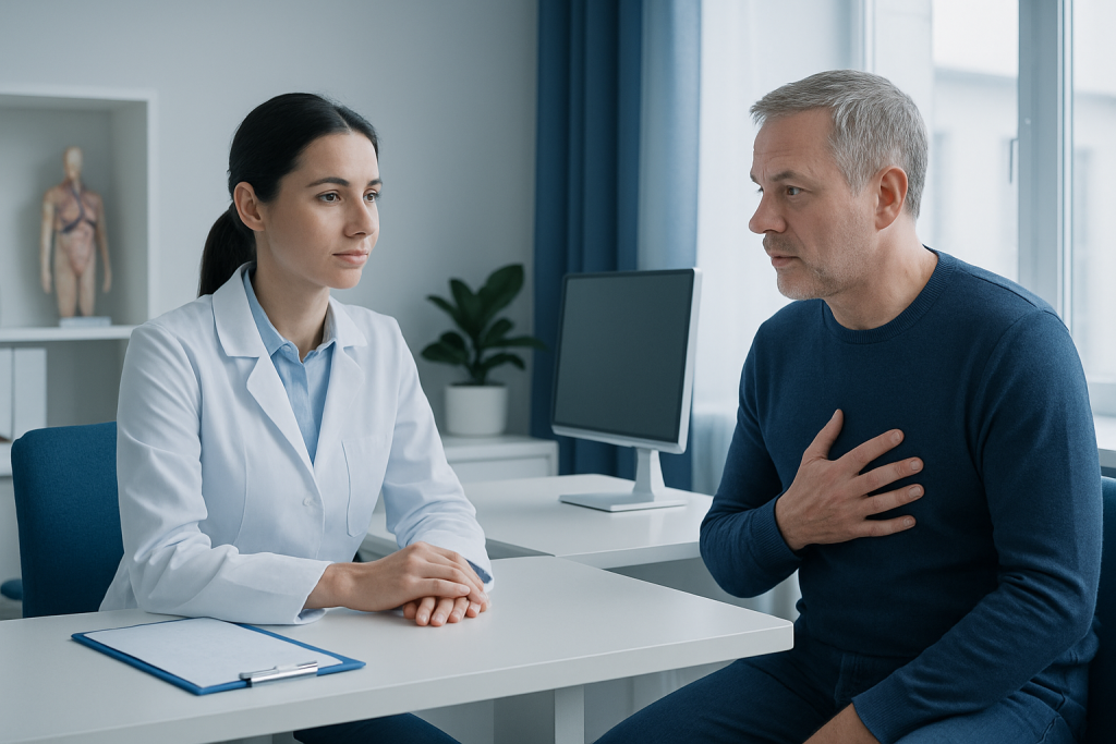 Symptoms and situations that may lead to a contrast scan — contrast imaging