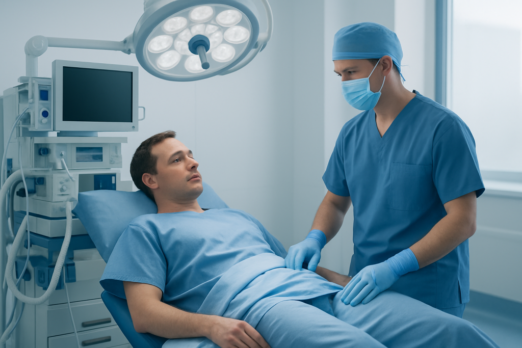 Symptoms and situations that may lead to circumcision — circumcision in adults