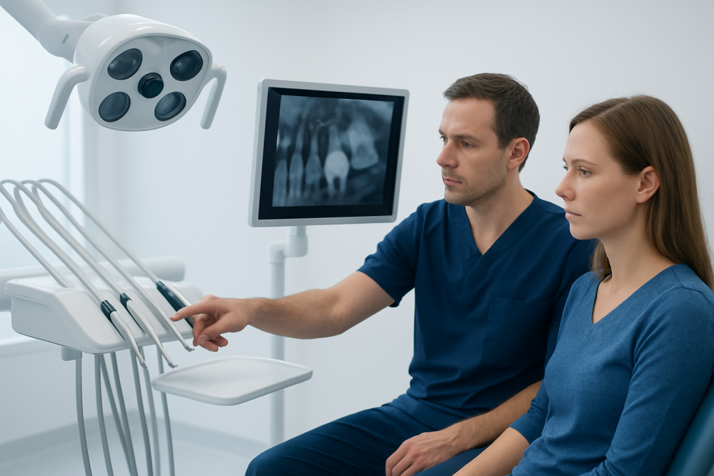 Symptoms and warning signs that prompt evaluation — tooth saving vs implant