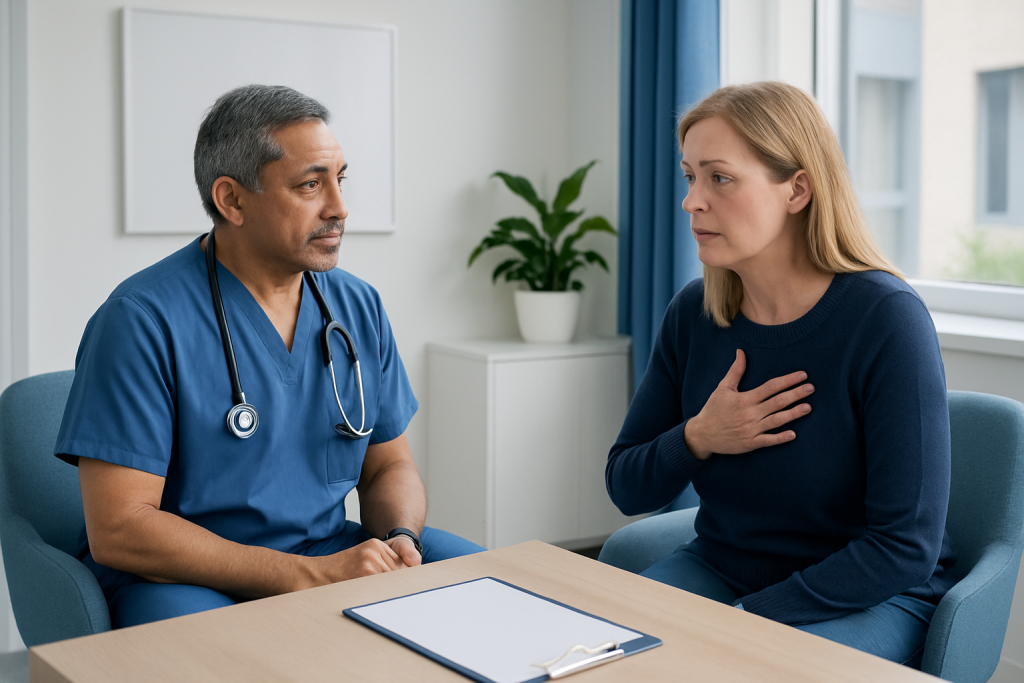 Symptoms and warning signs to watch for — cholesterol treatment after a heart event