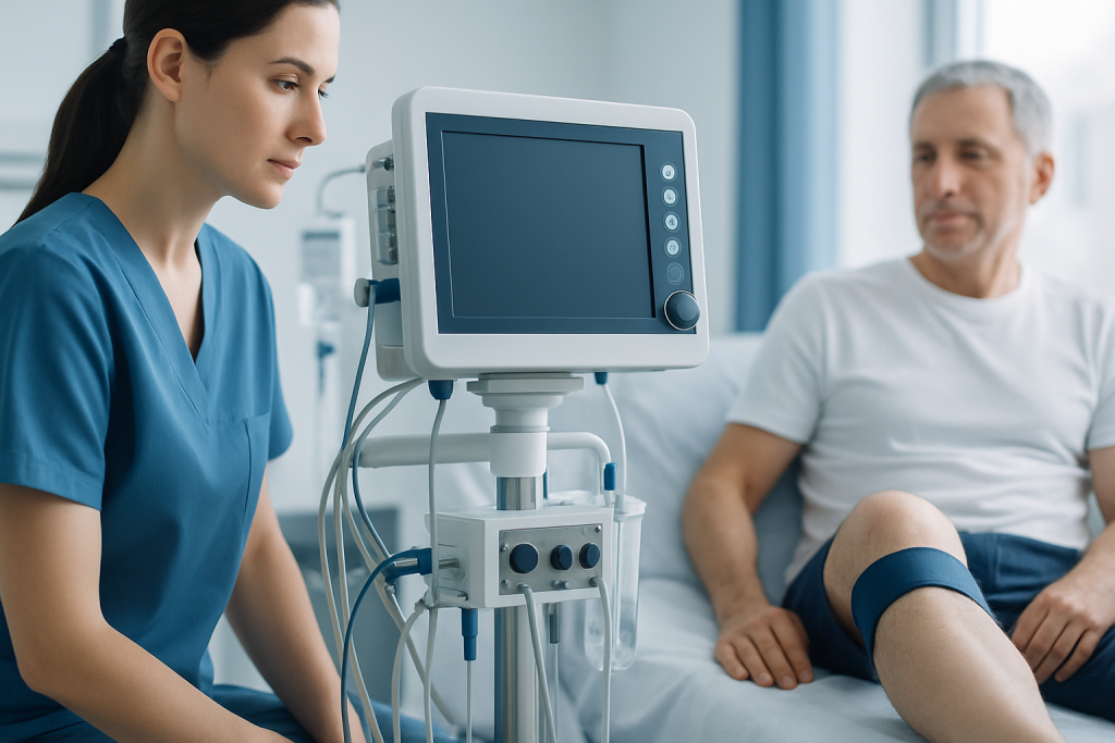 Symptoms During the First Month — knee replacement recovery abroad