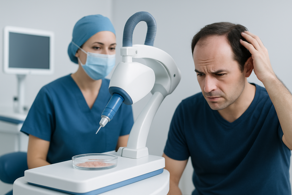 Symptoms: signs that often prompt a consultation — hair transplant grafts