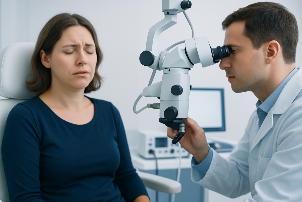 Symptoms that often suggest the inner ear — dizziness and vertigo