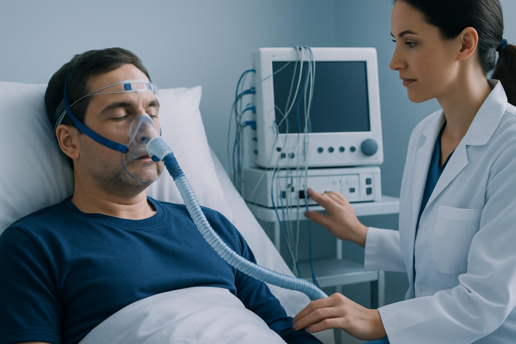 Symptoms that usually prompt testing — sleep apnea testing