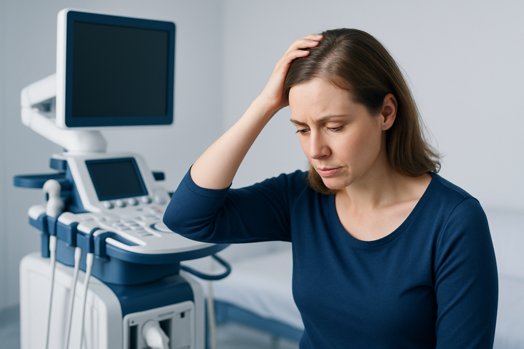 Symptoms Women Notice — female hair loss