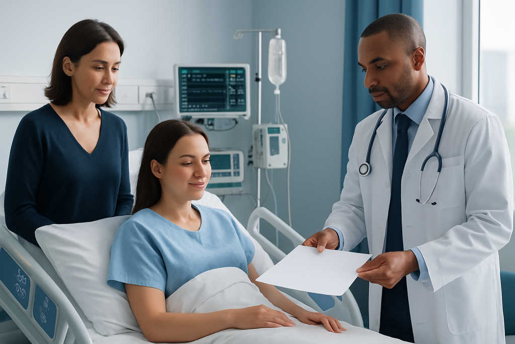 The documents you should leave with — final payment checklist before discharge