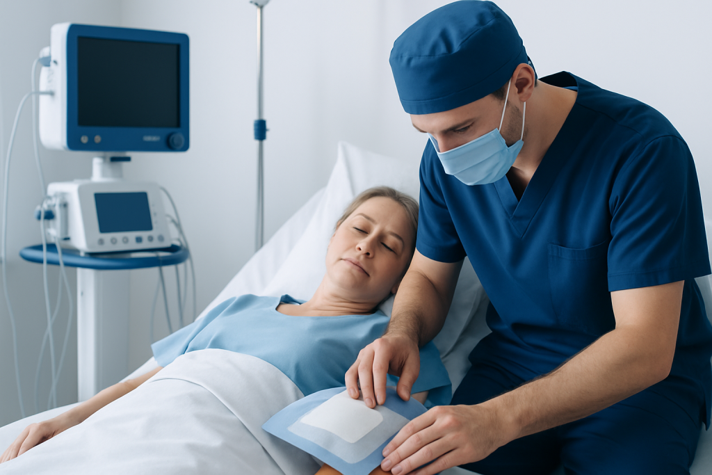 The first phase: protecting the incision while it closes — scar care after surgery in Turkey