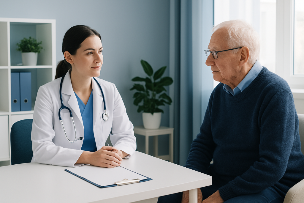 Use support services that reduce strain on older travelers — Medical travel support for elderly patients