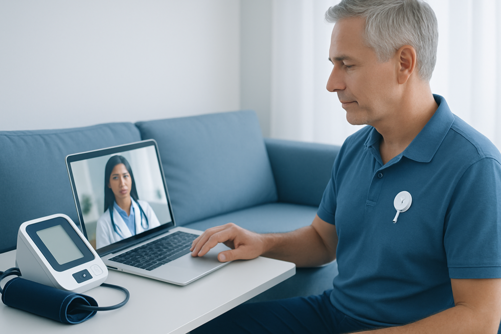 What Can Be Managed From Home — remote follow-up after cardiac treatment