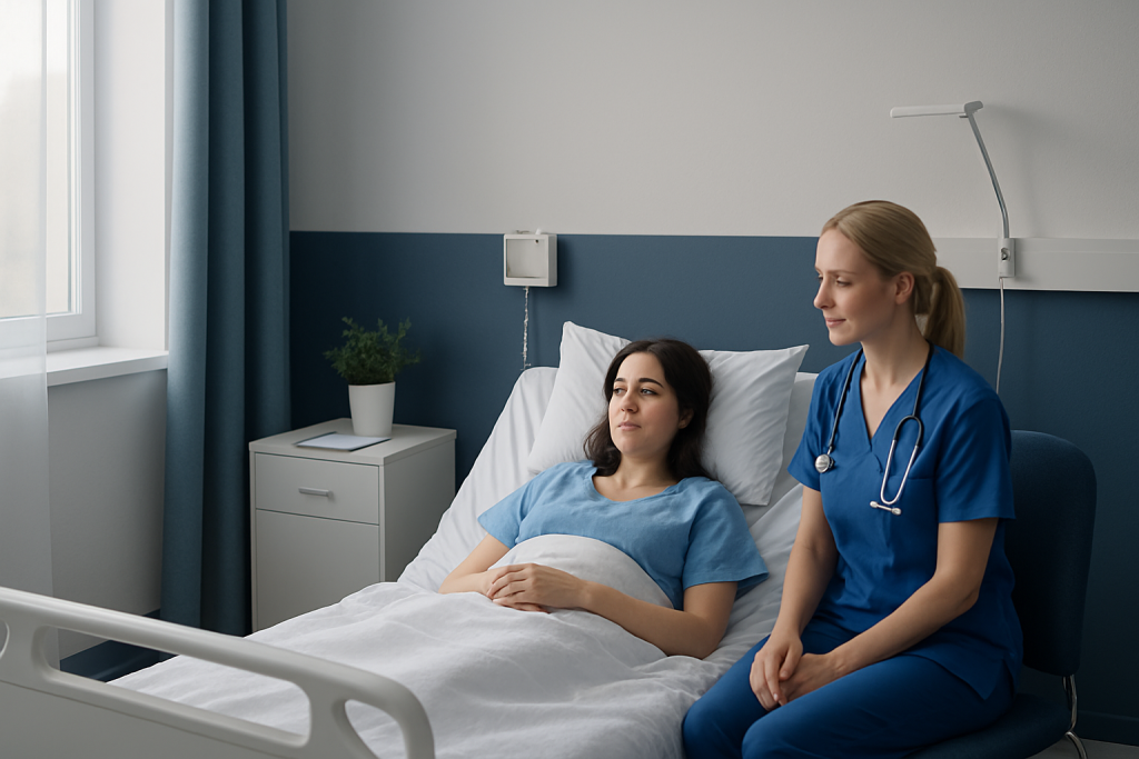 What happens during the night in hospital — overnight stay after procedure