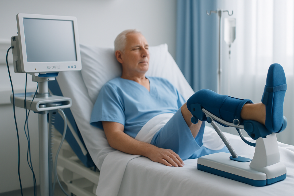 What the first days usually feel like — Hip or knee surgery recovery